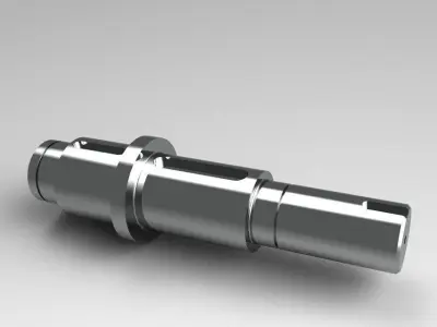 Vratilo cnc machine tool parts Free 3D model