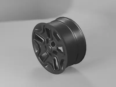 Jeep Wrangler Wheels rims 3D model