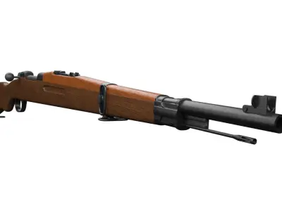 BRNO rifle 3D model