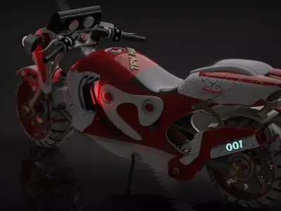MOTORBIKE  concept 3D model
