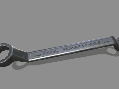 wrench ratchet Low-poly 3D model purchase
