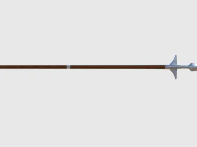 Winged Spear - Game Ready Low-poly 3D model