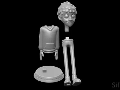 Sorrel Ben Firedrake and Nettlebrand - Dragon Rider 3D print model
