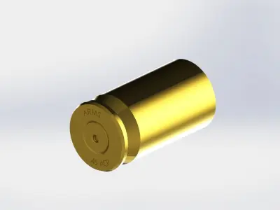 Cartridge Colt  45ACP 3D model