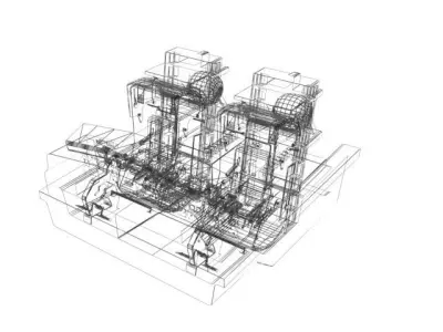 Cockpit 3D model
