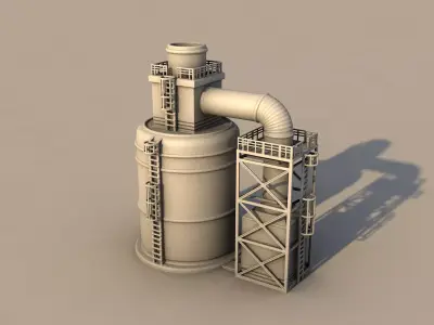 10- Factory parts collection  3D print model purchase