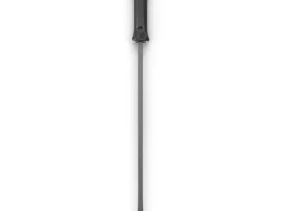Straight Striking Prybar 24in Low-poly 3D model