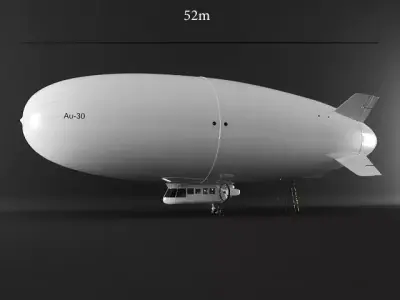 Airship AU-30 3D model