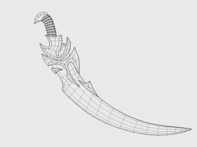 Stylized Manifold Paradox Low-poly 3D model