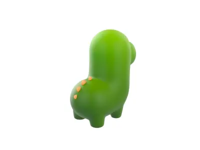 Dinosaur Character 3D model