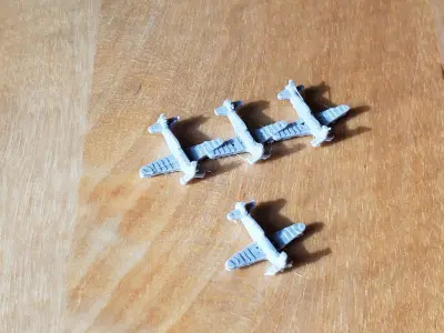 French D520 Fighter Aircraft Free 3D print model