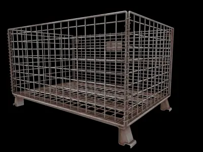 storage bin 3D model