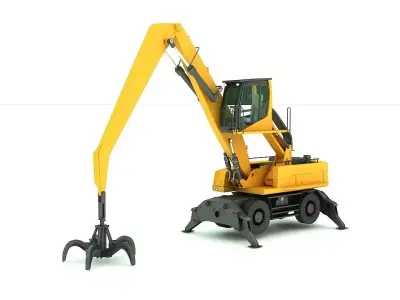 Material Handler 3D Models 3D model Rigging 3D model