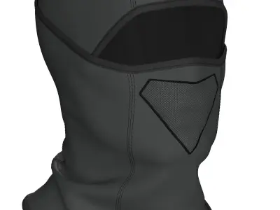 3D model Clothing high-poly Balaclava 3D model