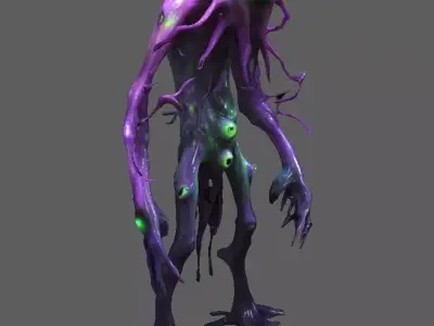 Creature 3D model 17