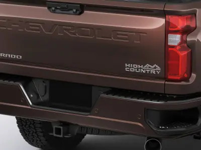 Silverado 2020 2500 HD 3D model