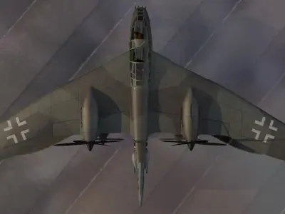 Messerschmitt Me-265 3D model