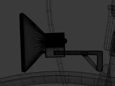 Touring Bicycle 3D model