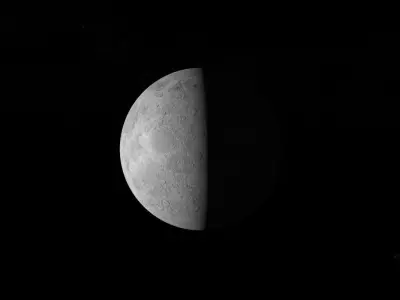 Realistic Moon 3D model