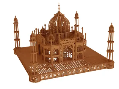 Taj Mahal  3D 3D model
