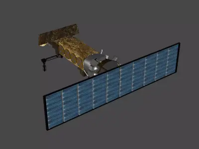 NOAA-15 Weather Satellite Free 3D model