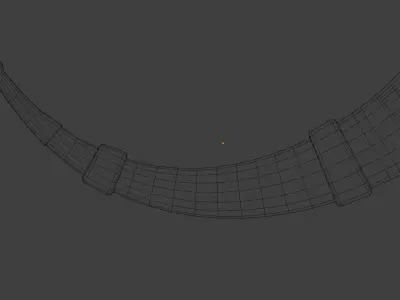 Viking War Horn - Game Ready 3D Model  Low-poly 3D model