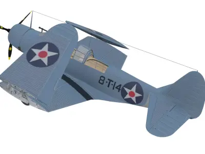 Douglas TBD Devastator Low-poly 3D model purchase