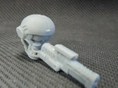 CHIBI-TECH SD -LEAH SR IV SNIPER HATCH GUNNER 3D print model