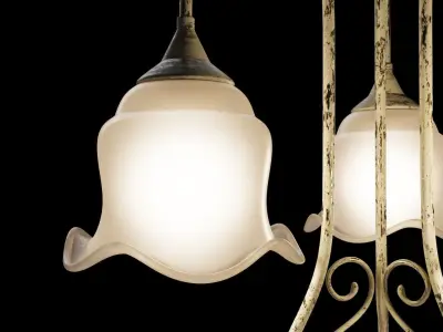 Florentine Table Lamp 3D model