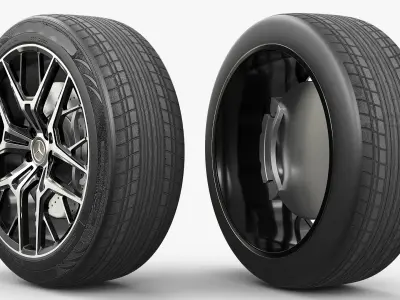  Mercedes Benz Performance Rim Multi Spoke 