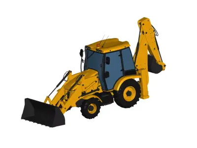   Loader 3D model by truck-3d