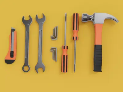 Tool Kit Set 3D model