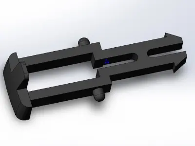 Coupling H0 for Model Railways 3D print model