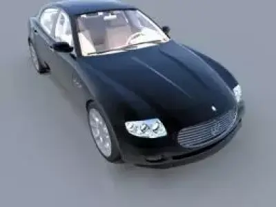 Maserati Quattroporte Free 3D model