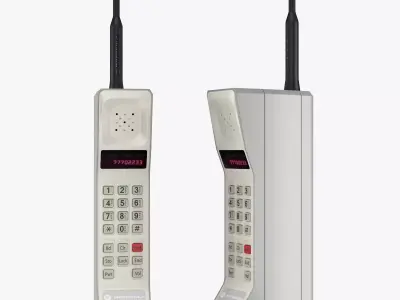 Motorola DynaTac 3D model