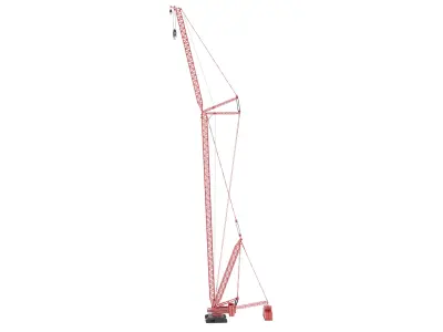 LIEBHERR LR 11000 Heawy Crawler Crane 3D model