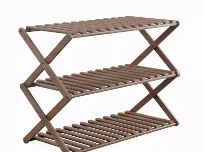 Modern Wooden Shoe Rack Pack