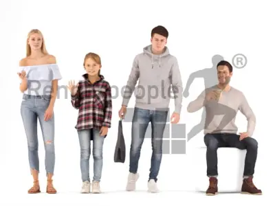Bundle Casual Posed 004