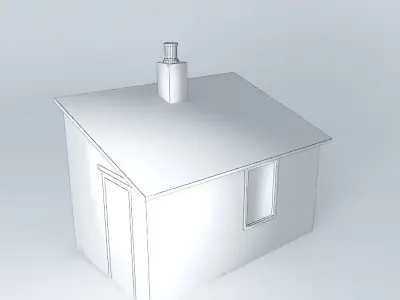 Eco Rail Track Tool Shed Old Steam Days Free 3D model