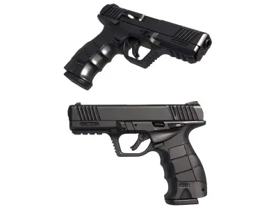 sar9 -gun stl 3D print model