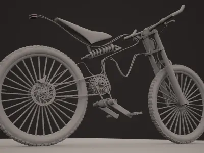 Ultralight e-Bike Muv v2 3D model