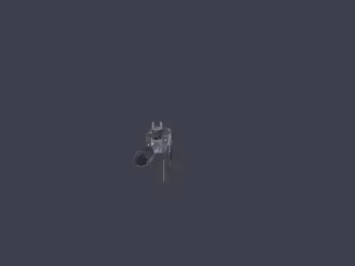 FN FAL  Rifle de Asalto Low Poly Low-poly 3D model