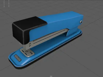 Stapler Low-poly 3D model