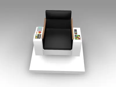 Captains Chair  Free 3D model