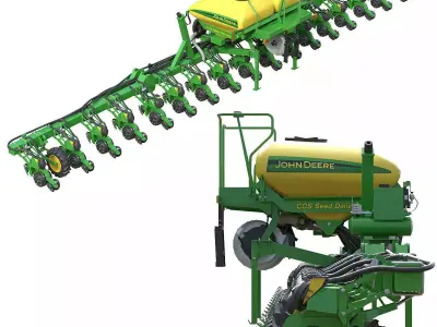Farming vehicle collection v5 3D Model Pack