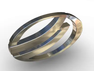 Zaz Logo 3D model from CGTrader