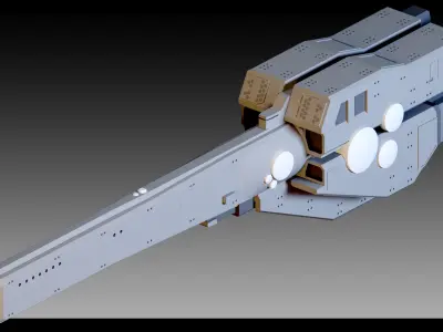 25 Spaceships- Vol 01- High detail 3d models 3D model