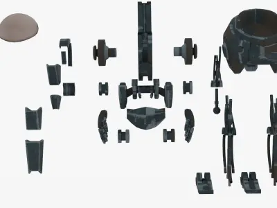 Robot  3D model shop
