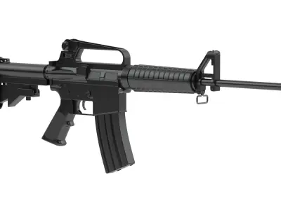 Colt AR-15 3D model
