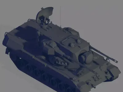 Gepard 3D model